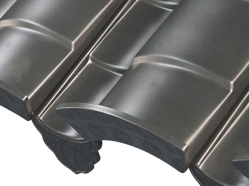 アルミニウムマグネシウムマンガンフイスタイルアンティークインディゴメタルルーフィングタイル