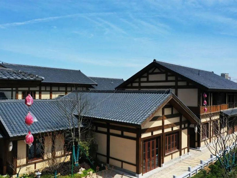 アルミニウムマグネシウムマンガン日本語スタイルの金属屋根タイル