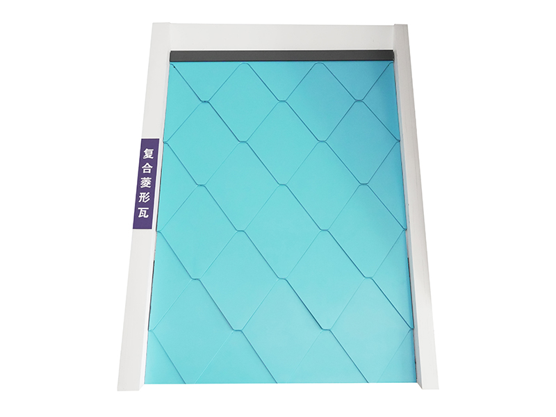 アルミニウムマグネシウムマンガン複合ダイヤモンド型金属屋根材タイル